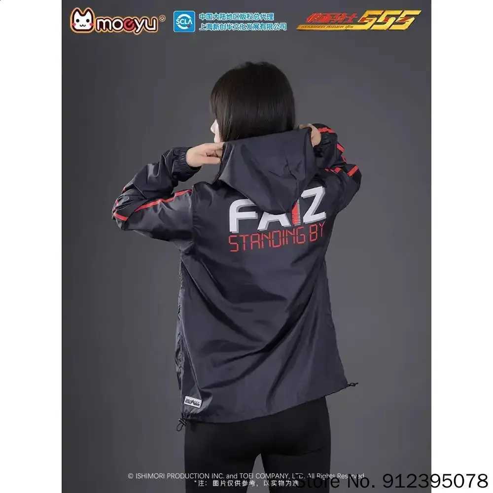 Moeyu Masked Rider 555 Faiz Sun Protection Hooded Jacket Summer Windproof Sports Outerwear For Adult Outdoor Casual Wear C260917