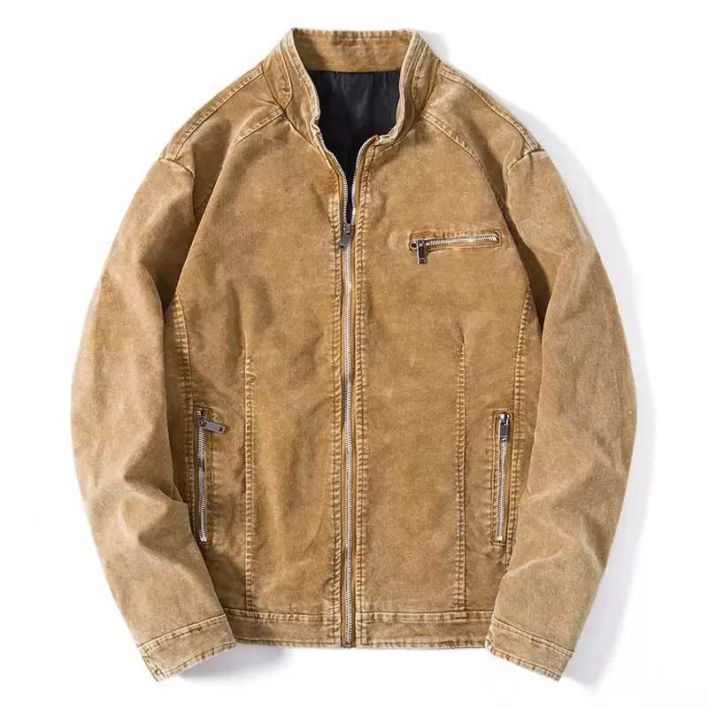 Autumn and Spring New Fashion Trend American Vintage Denim Workwear Jacket Men's Casual Loose Sports High Quty Outerwear S260917R0M2