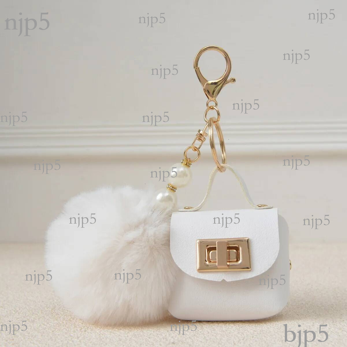 Luxury Brand Designer New Mini High End Small Keychain Coin Purse Accessories Pendant Phone Bag Women's Jewelry Hangin
