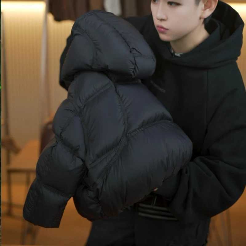 selling Hot 2026 Solid Winter Color Simple Hooded High Collar Warm Thick Cotton Jacket for Children J260917
