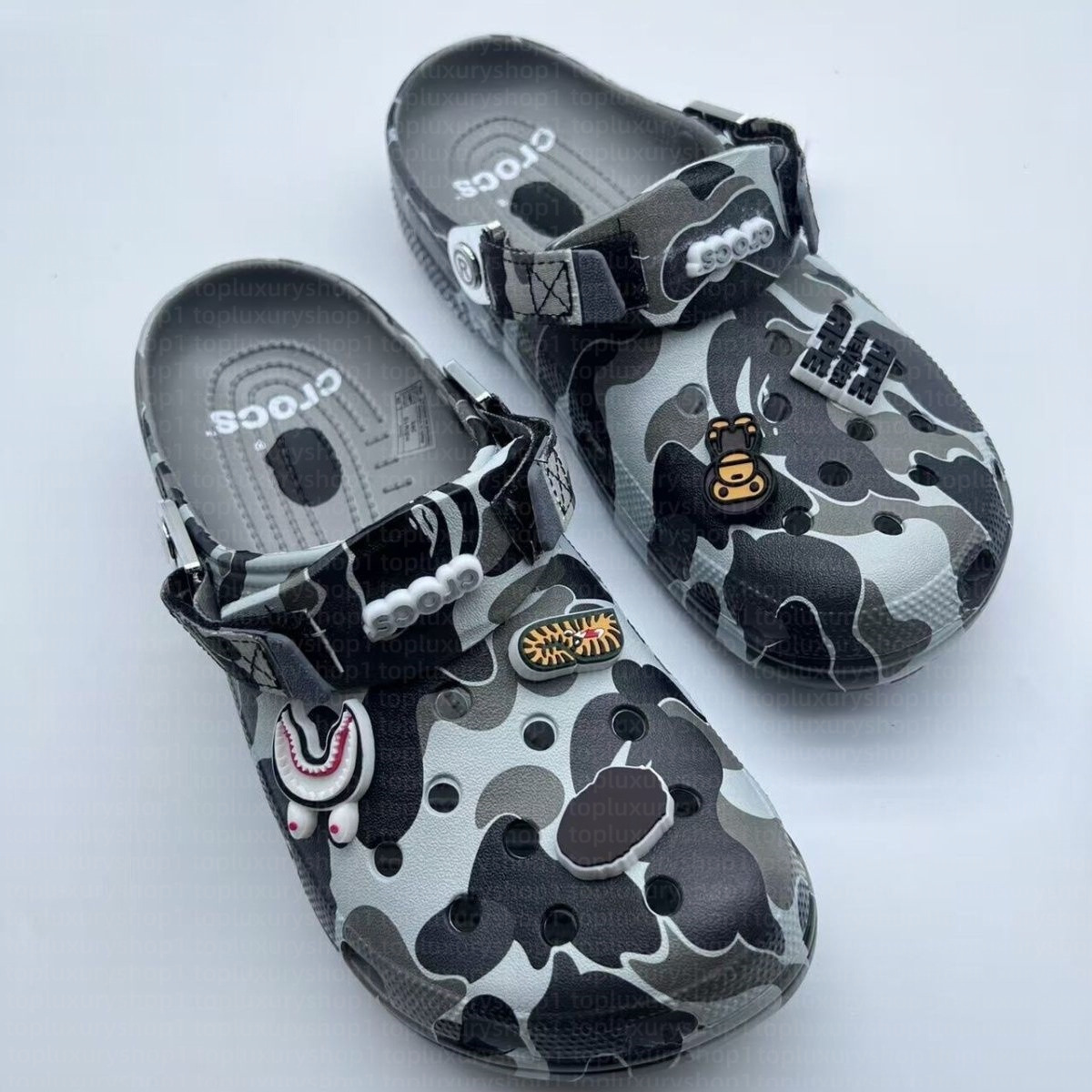 Designer Casual bapeness slider mens Shoes SK8 Sta Shark White Camo Pink Pastel Bule Grey Black Beige Suede outdoor men women Low platform sports sn