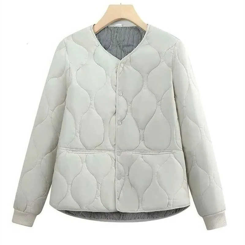Down Lightweight Fat Cotton Mom Jacket Middle-Aged Plus Size Women's Padden Cotton Jacket Ultra Lightweight Parka Quilted Coat H260917