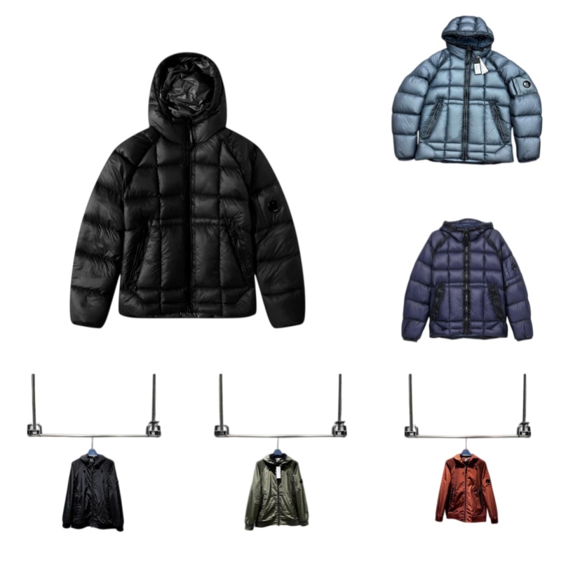 Men Hooded puffer jacket Designer Jackets c pMens With Arm Lens Detail Boxy Fit Winter Warm Functional Quilted Coat luxury Outdoor casual style Oute