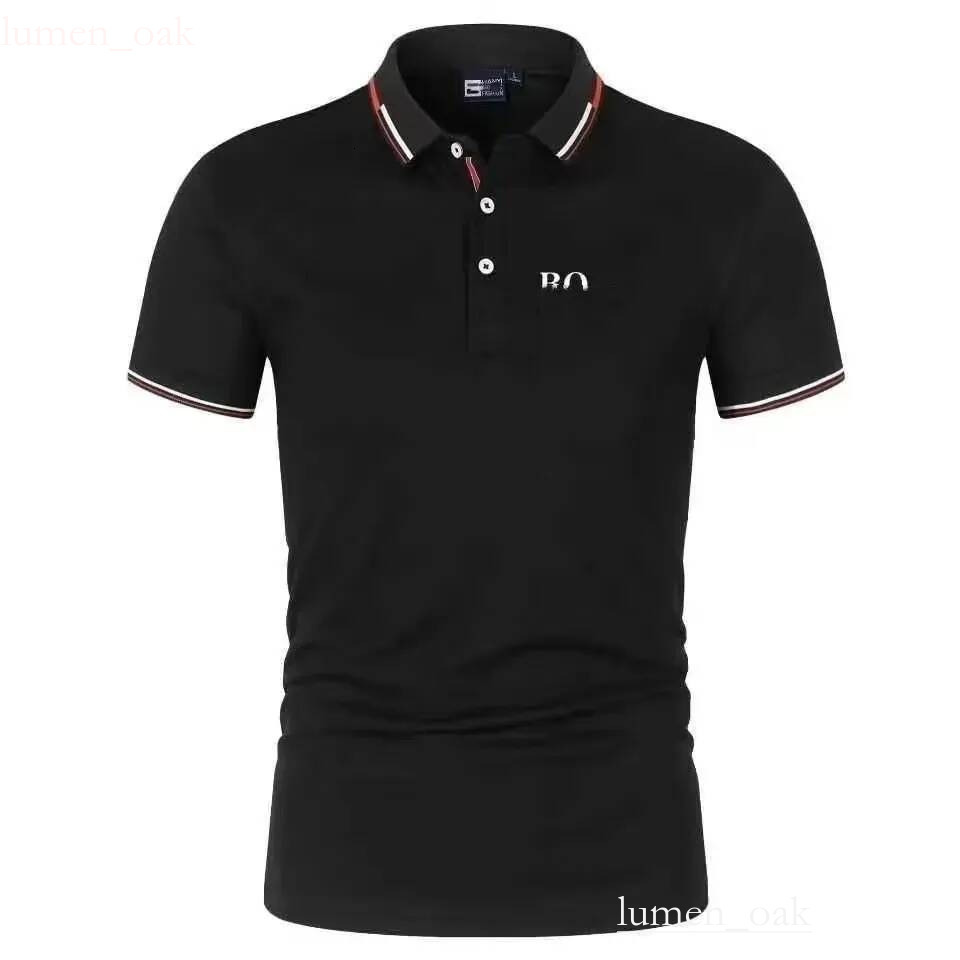 top Quality bossi Tshirt Designer Polo Summer Bos Fashion Men Women Classic Long Tops Letter Cotton Clothing Short Sleeve Clothes Bossy T Shirt 4e4