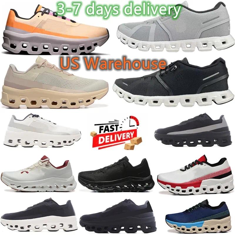 US Stocking Designer Shoes 5 X 3 519 Running Men Women Shoes Marathon women Casual Shoes Run All Black White Pink Mens Womens Pearl Brown Sand Glaci