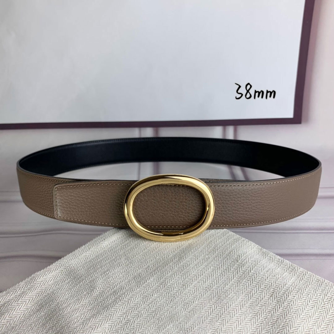 Famous Designer Belts Men Women Genuine Leather Belt Man Lady Fashion Business Dress Pants Brand Belt 3.8Cm Width Waistband Top Quality