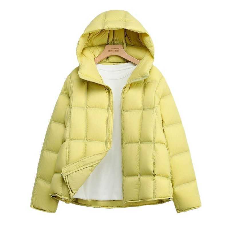 Down Padded Tops Women's Puff Quilting Parkas 2026 Winter Hooded Loose Bread Clothes Thickened Jacket Zipper Solid Coat H260917