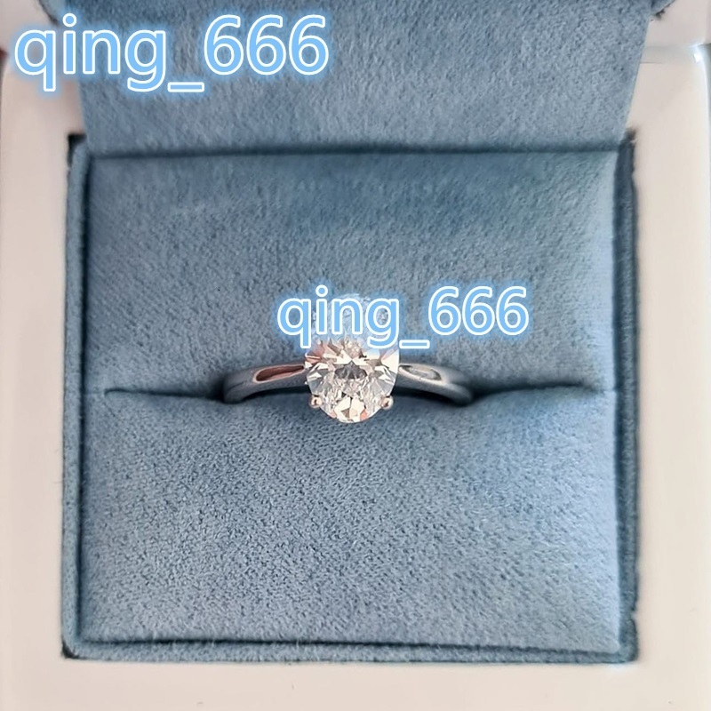 Custom Handmade Fine Jewelry S925/10K/14K Solid Gold 1CT~4CT Oval Moissanite Women Engagement Anniversary Wedding Rings