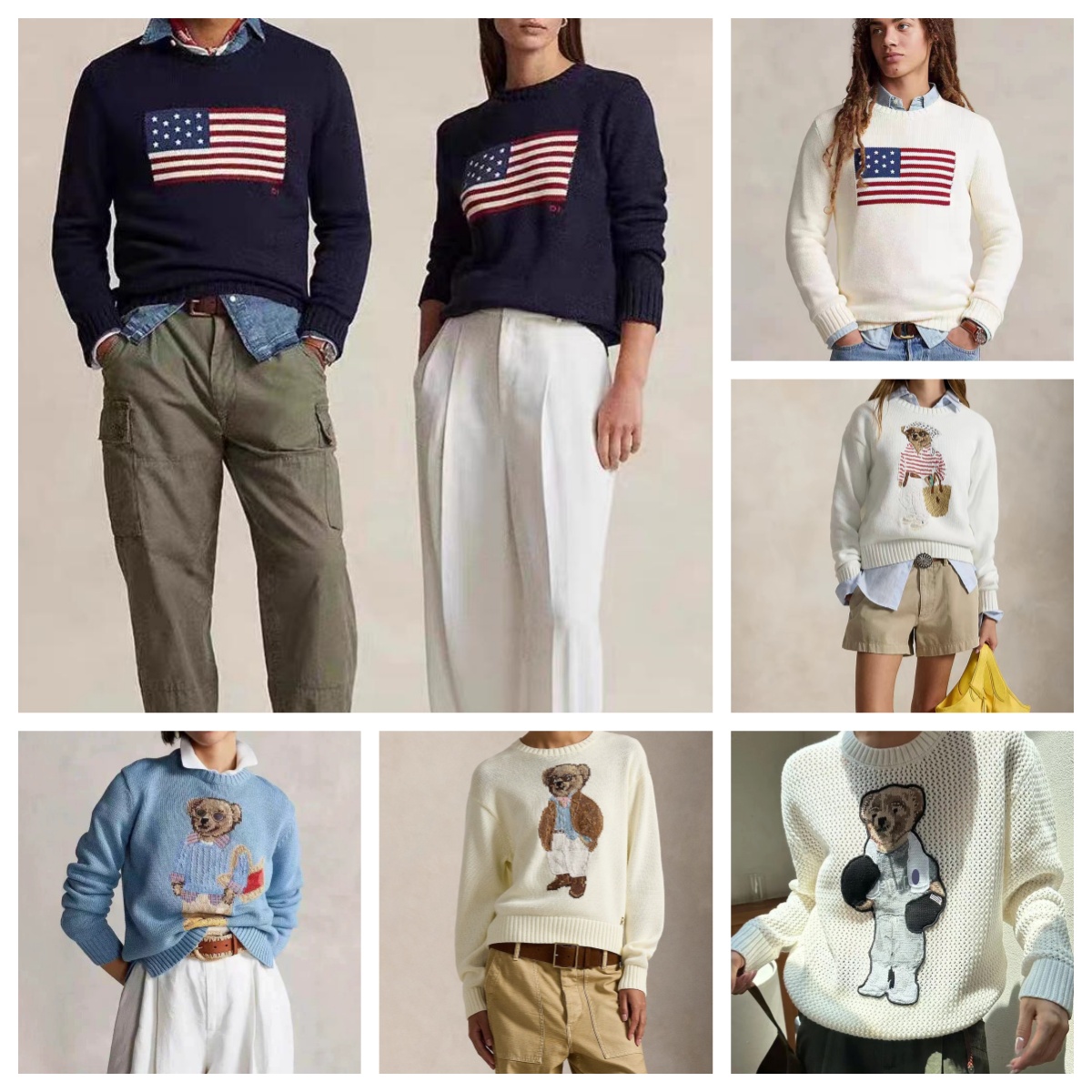 Women's Embroidery Bear Sweaters Winter Soft Basic Women Pullover Cotton Pulls Fashion Knitted Jumper Top