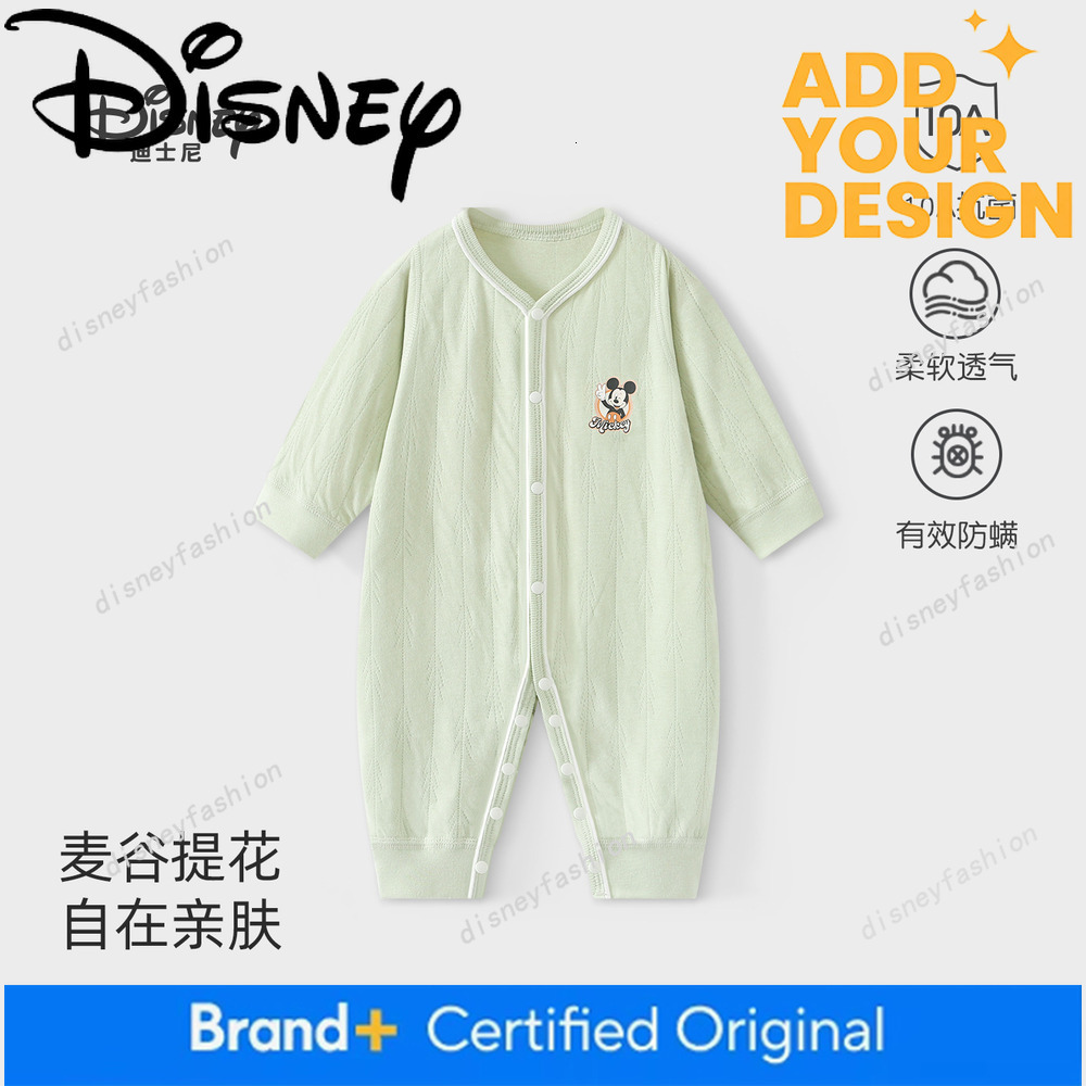 Disney onesies, early collection, pure cotton newborn clothes, spring and autumn season, unisex baby base layer pajamas c7 6b