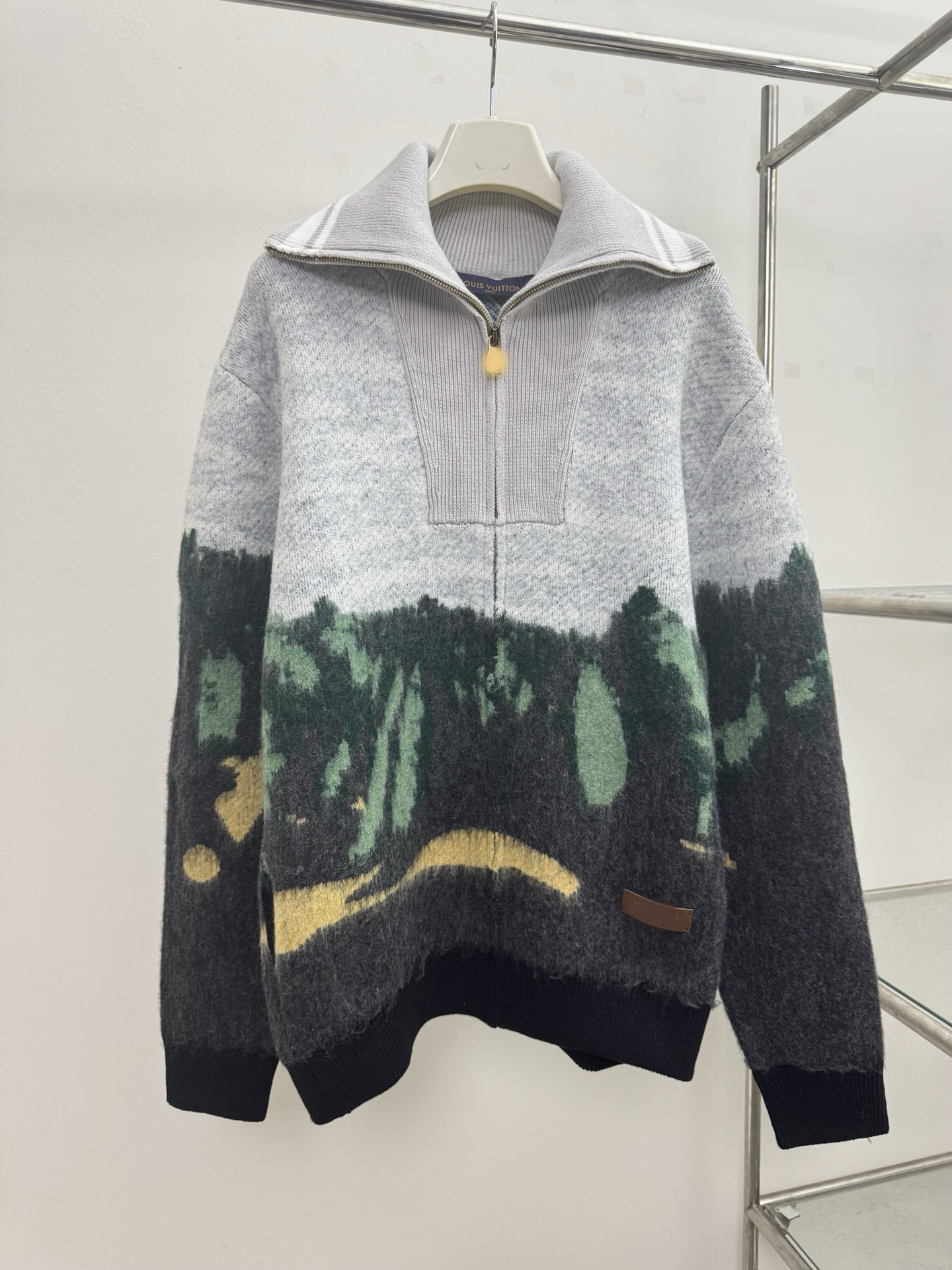 Men's designer women's coat brand windbreaker knitted cardigan sports coat embroidered women's fashion autumn fashion sweater coat p1
