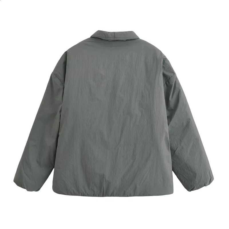 KEYANKETIAN Winter New Women's Light Cotton Coat Retro style Asymmetrical Lace Up Oversize Cropped Blazer Pockets Outerwear Top H2609171