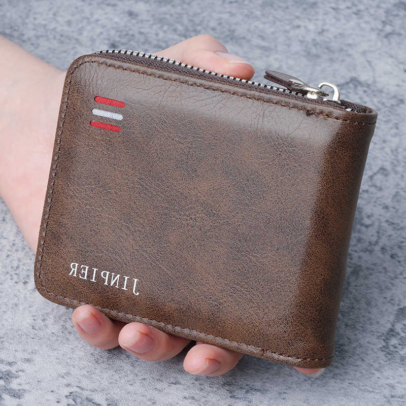 Wallet 2026 Men's New Short Style Fashionable Large Capacity Soft Leather Holder Casual Horizontal Design Leather BifoldT260917