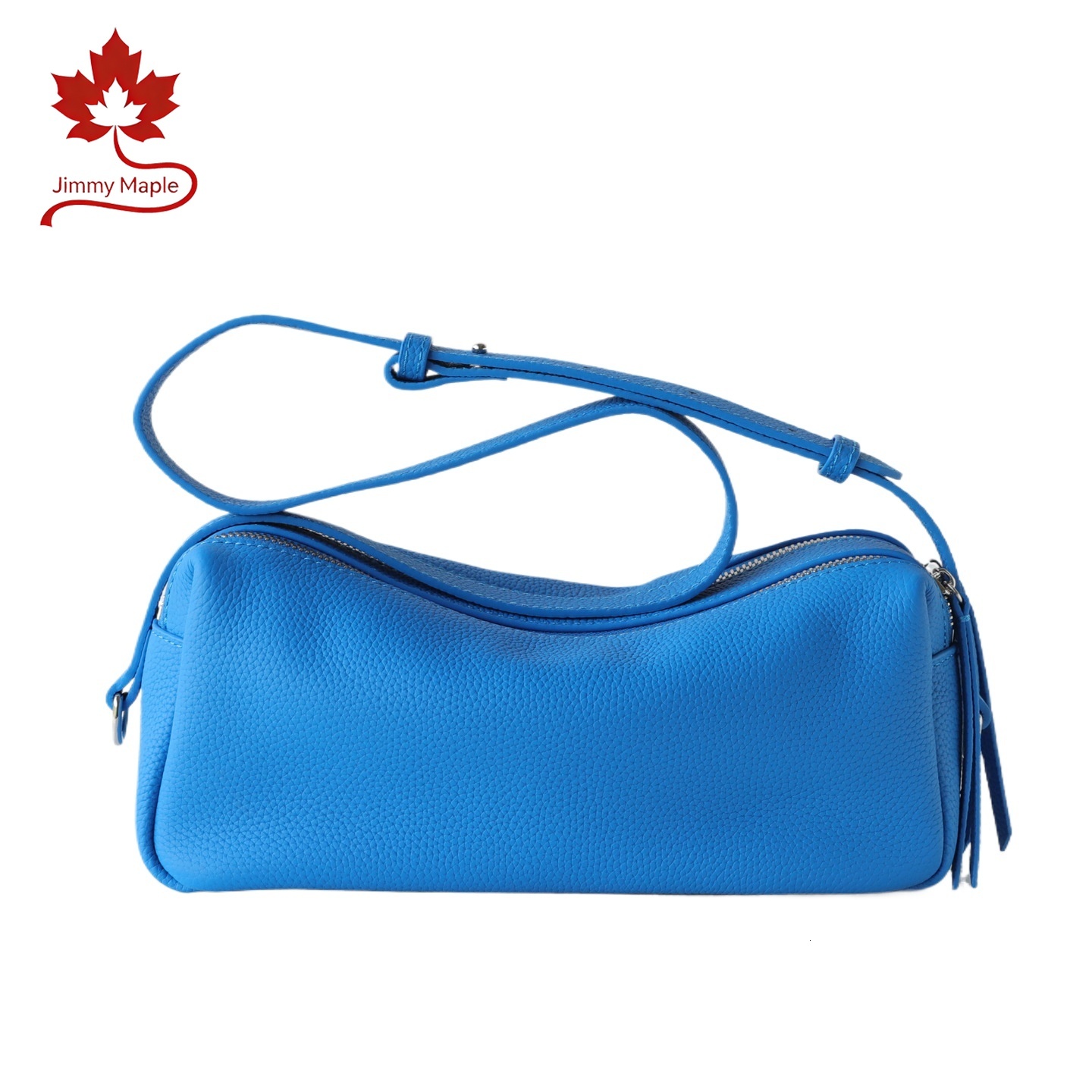 Chic Double-Layer Zipper Design Real Softness Cow Leather Women Crossbody Small High Color Saturation Female Shoulder Bag Suotong260917