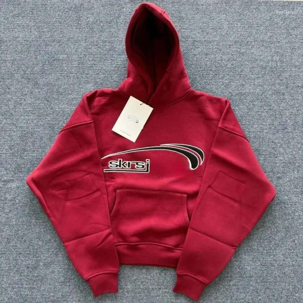 Designer Womens Hoodies SISTERS AND SEEKERS Women Letters Print Cotton Red Long Drop Sleeve Loose Fashion Hooded Sweatshirt Autumn