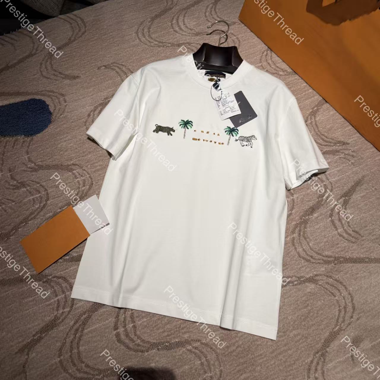 2026 Men Women Hot Sale Cotton Printed T-shirt Fashion Casual Letter Pattern Tops All Season Loose Harajuku Clothing..