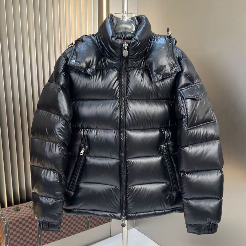 Men Down Jackets Designer Winter down style Veste Homme Outdoor Winter Outerwear Big Fur Hooded Down Jacket Coat Size