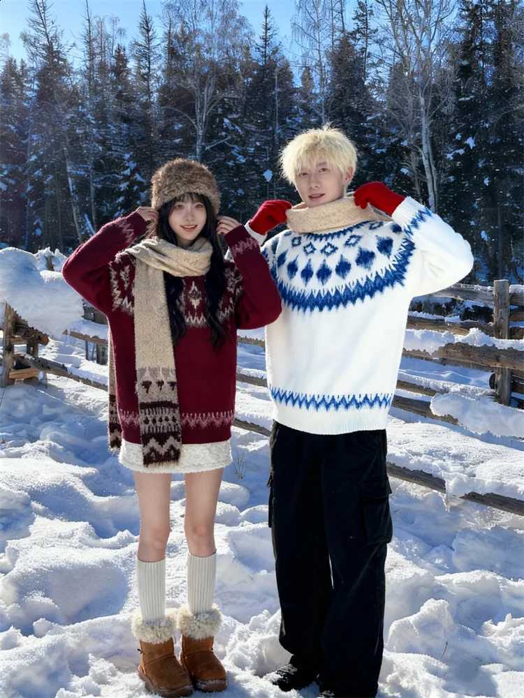 Winter Wool Christmas Sweater ZAZOMDE Men Traditional Knitted Pullover Holiday Patterned Top Cold Weather Casual Festive Wear J260916