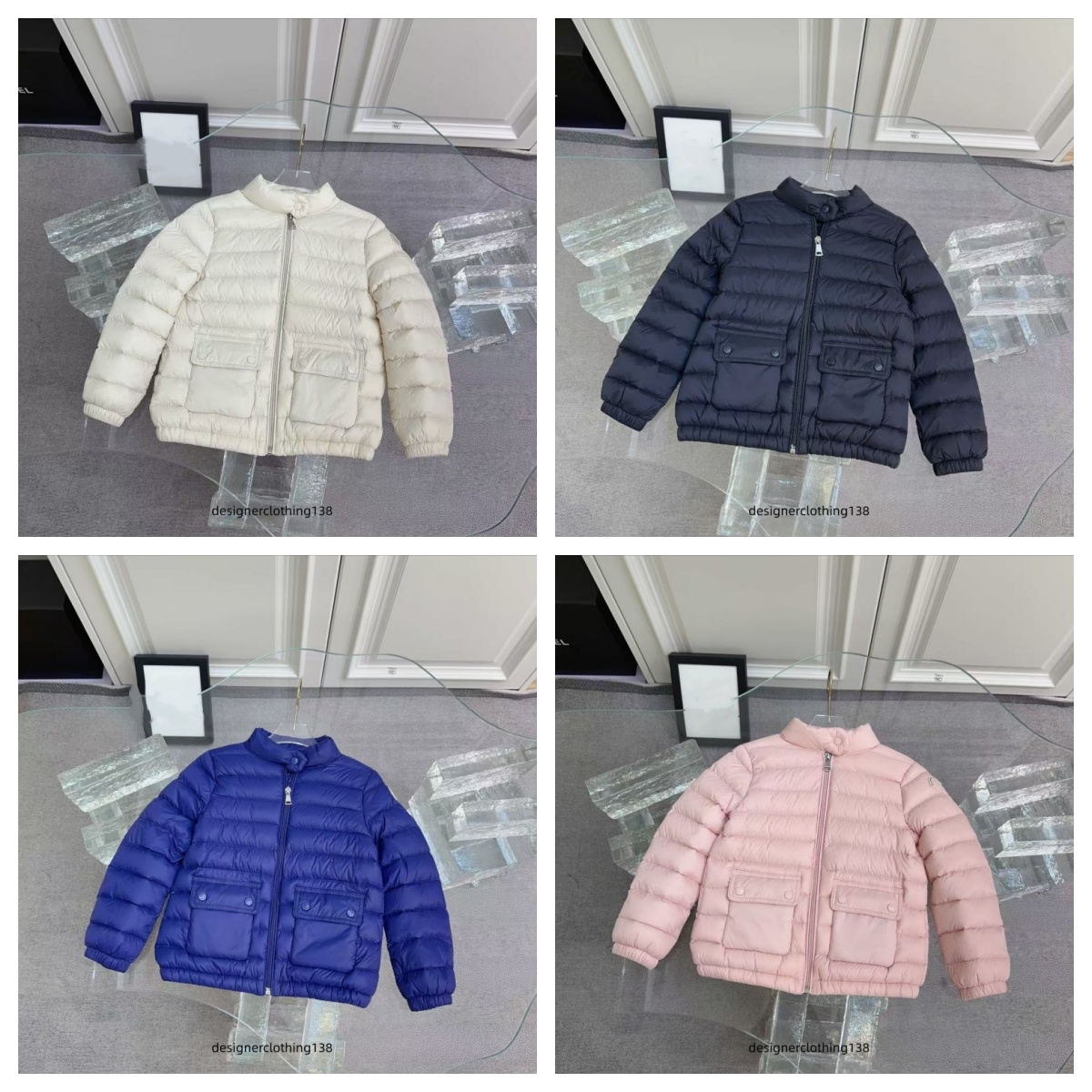 kids thick down jacket coat for boys girls or children of all ages Suitable for 1-15 years old Winter clothing F231