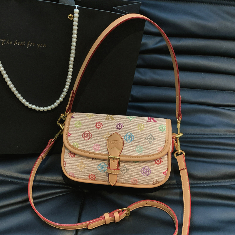 Luxury Brand Designer High-end Bag For Women, A Hit Item In 2026, Featuring A Retro And Fashionable Style, With A Single Shoulder Strap For Easy Car