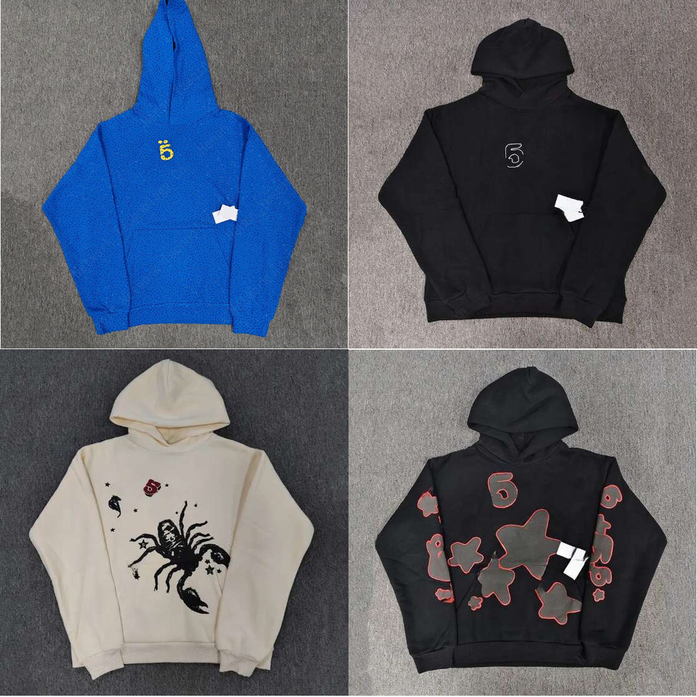 SpiderHoodie Men Women Designer Hooded Sweatshirt Oversize Loose Pullover LuxuryFashion Casual Streetwear Young Thug Graphic Hoodies Premium Quality