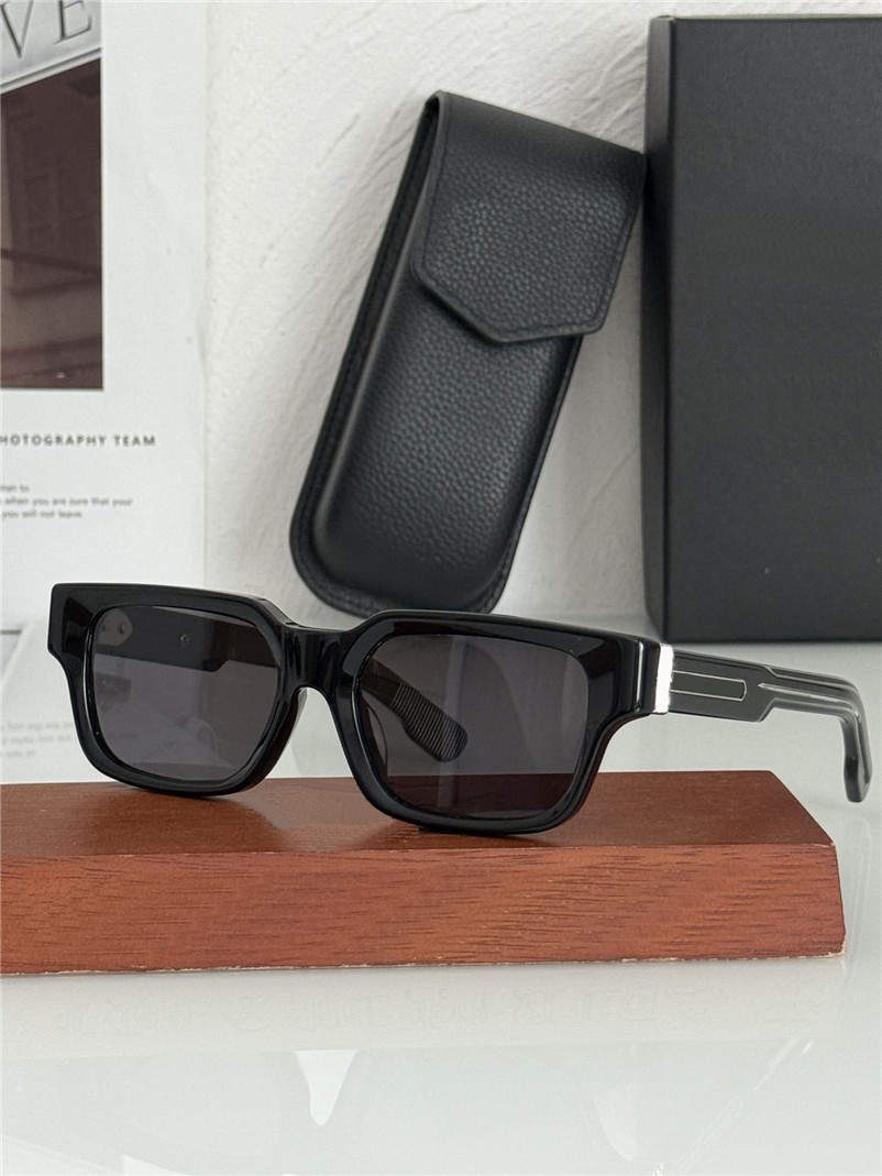 New fashion design square sunglasses THICK acetate frame retro simple and popular style versatile outdoor UV400 protection eyewear