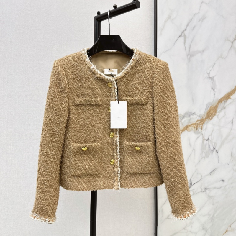 coats woman Designer Coat Outerwear for women Luxury Jackets Coat Spring and Autumn Style Elegant Embroidery Double-Sided Horse Coat Jacket Top F91