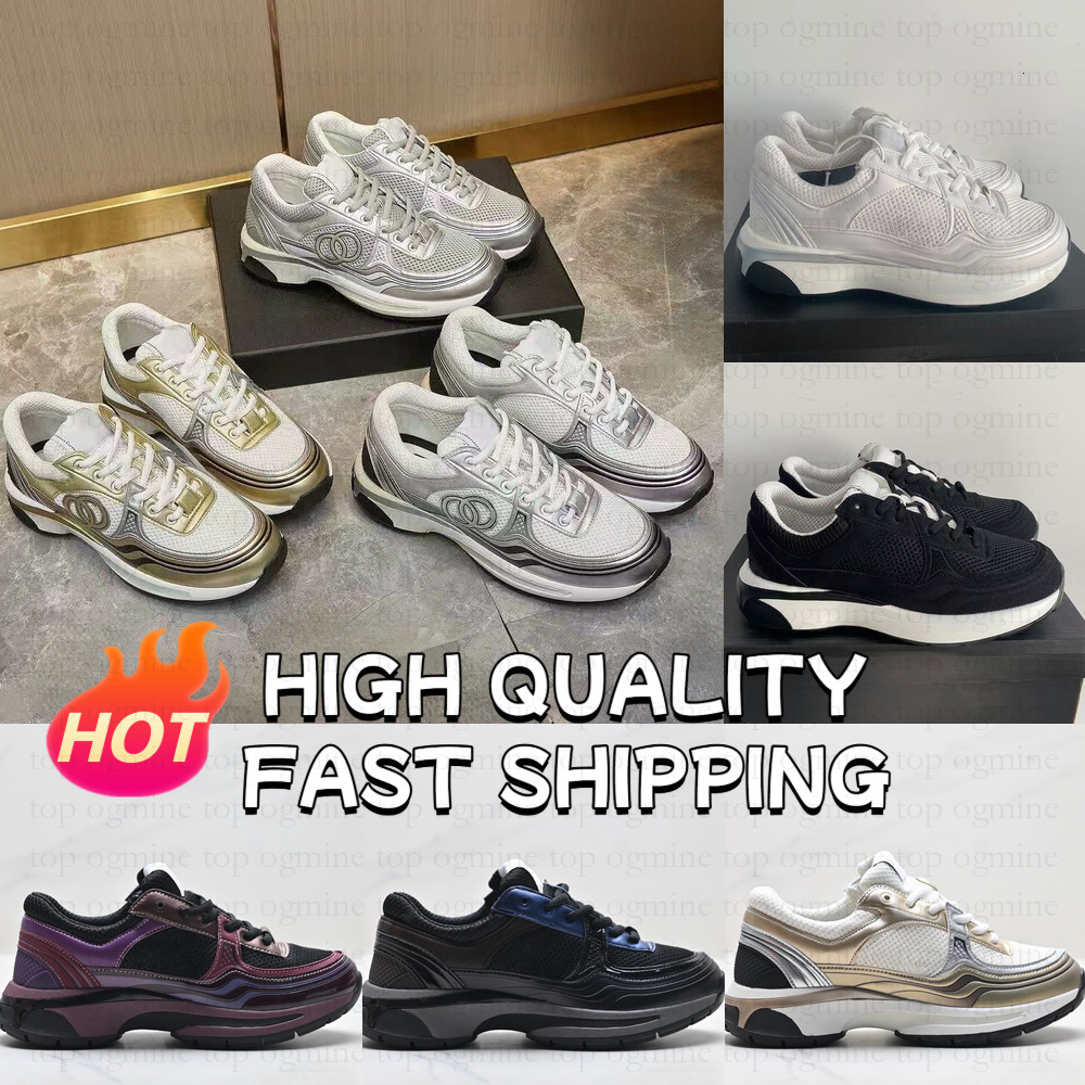 Designer 23C Silver Horn Gold White Black King Shoe Leather Suede Mesh Sneaker Lace Up Running Casual Sport Trainer Outdoor Luxury Men Women Top Qua