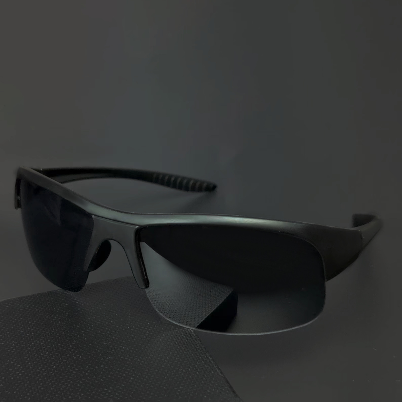 2026 Polarized Sunglasses for Men Women, Outdoor Running, Wind and Sand Protection, Cycling, Black Glasses, Factory Wholesale