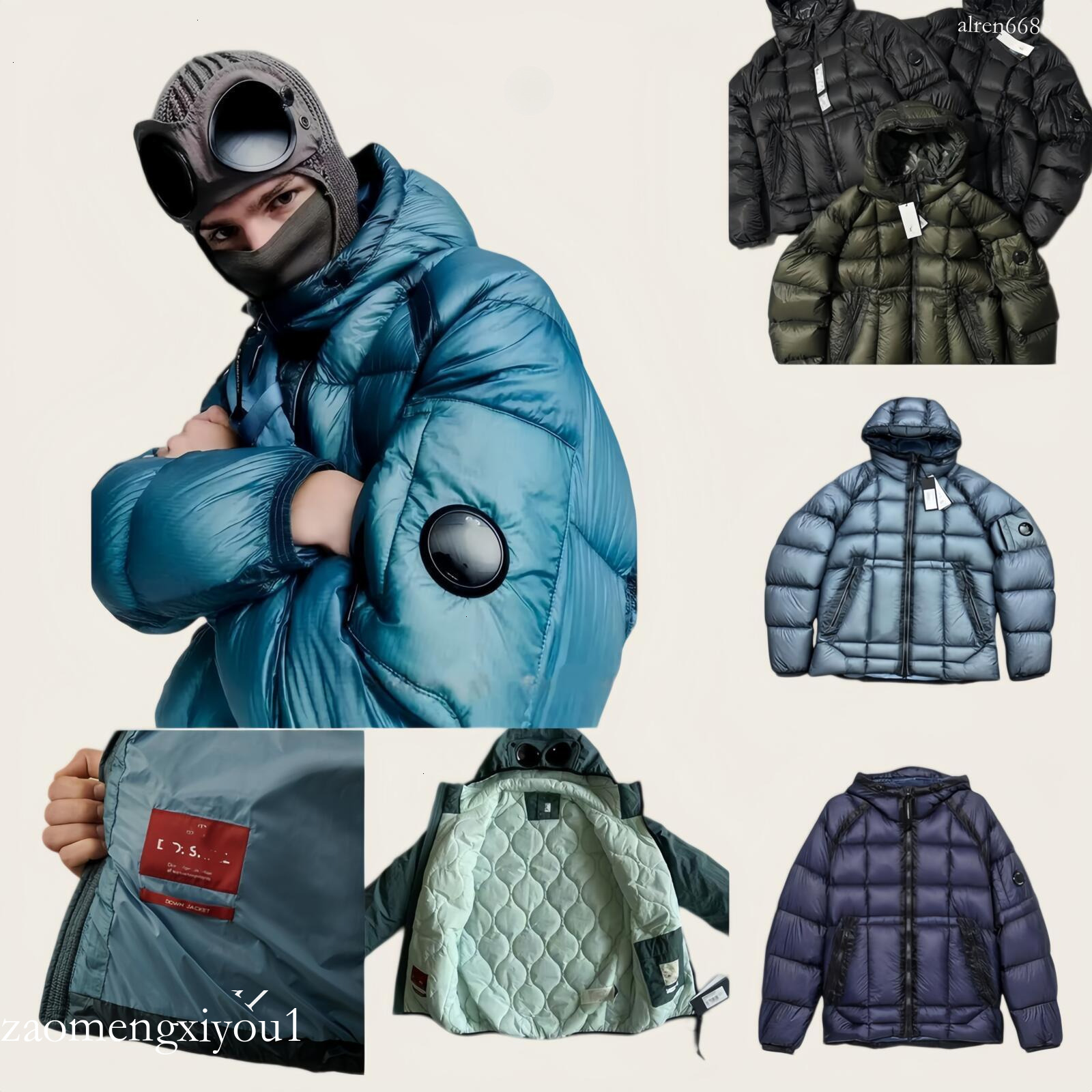 High cpcompanys down puffer jacket Designer C P jackets men White Duck Down Correct version 1:1 production Pure cotton luxury 2026 cp jacket
