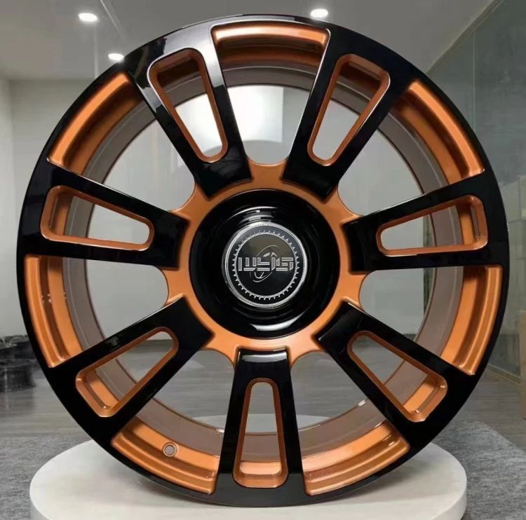 20 21 22 inch forged rims for Rolls-Royce Flying Ghost Cullinan Range Rover Phantom Aito 5*112/5*120 High quality custom orange forged wheels