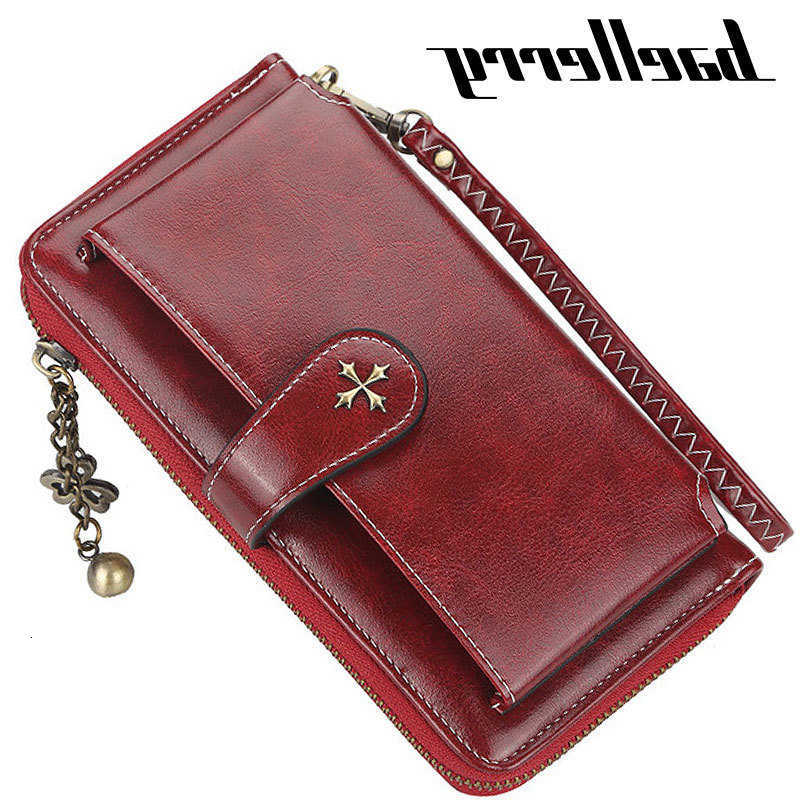 Wallets New Women Fashion Long PU Leather Top Quality Brand Holder Classic Female Purse Zipper Wallet For WomenT260917