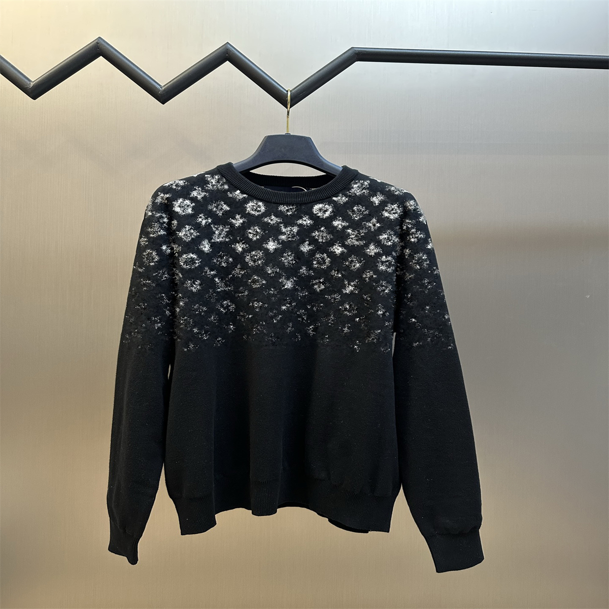 Men's Plus Size Sweaters Jacquard cardigan sweater Unisex women's sweater Fashion high street letter printing t6916M9
