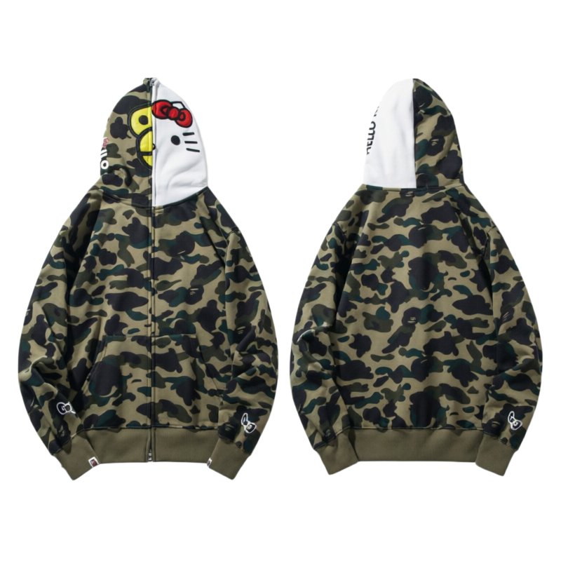 BAPhoodie Correct version 1:1 100% cotton 10S Size S-3XL designer hoodies designer men t shirt mens designer clothes for men designer shirts clothes