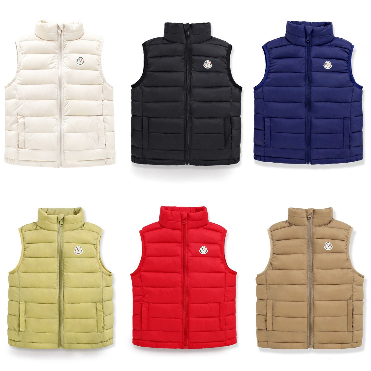 Baby Designer Gilet Kids Vest Boys Down Puffer Jacket Feather Filled Material Coat Graphite Girls Sleeveless Coat