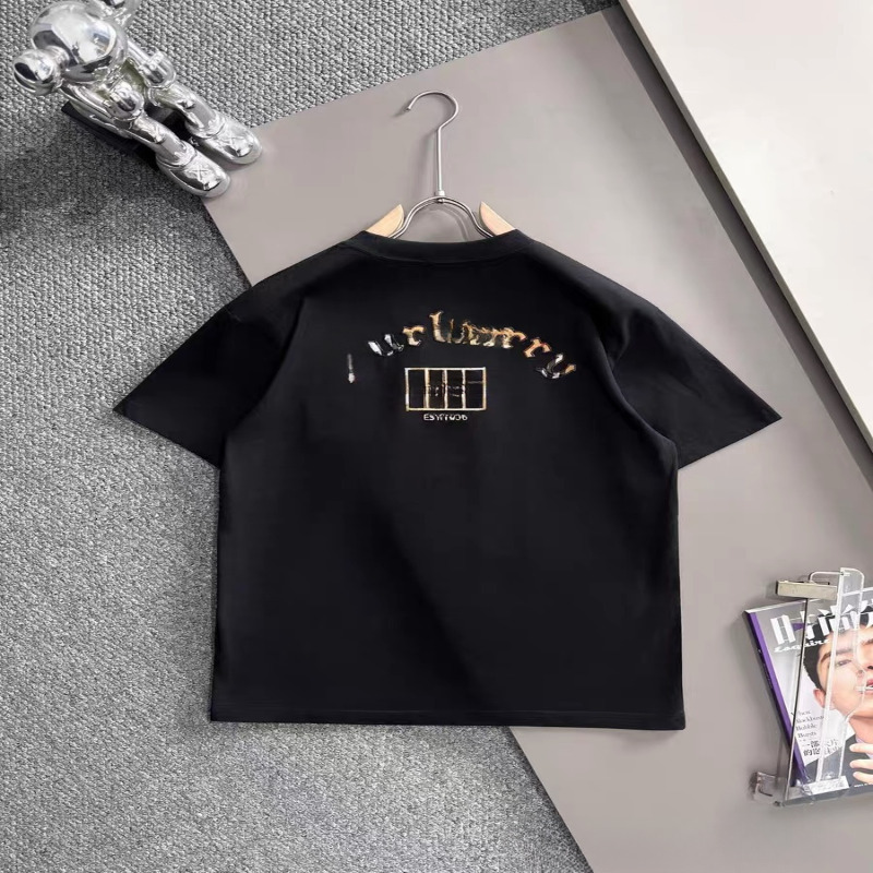Mens Casual Sport T shirt bubbey Embroidered Oversized Cotton Tee Street Fashion Premium Summer Activewear Soft Breathable Fabric Daily Wear High Qu