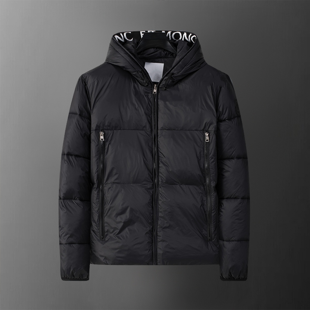 designer jacket mens embroidery puffer jacket glossy surface doudoune coats down jackets unisex tops embroidery Stand Collar Loose Thick zipper wint