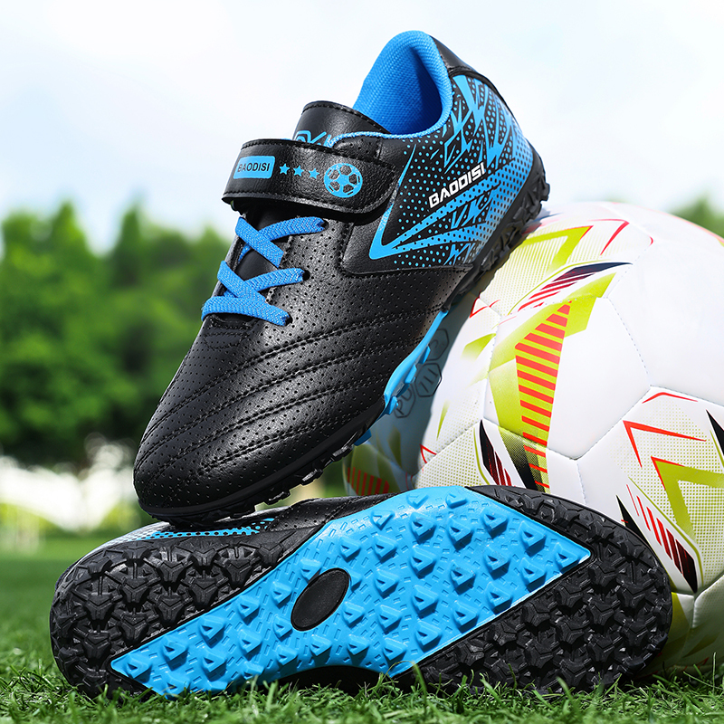 New Cleats Athletic Outdoor FG Football Boots Boys Girls Training Sneakers AG Youth Soccer Shoes for Little/Big Kids 26L0918