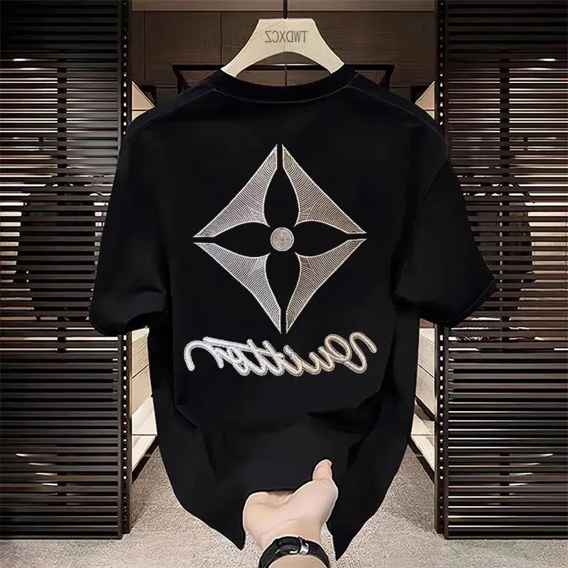 Women Pajamas Designer T Shirts Tees Polos Couple loungewear Set Spring Summer Trendy Fashion Light Luxury Versatile Short Sleeve Home Casual Men�