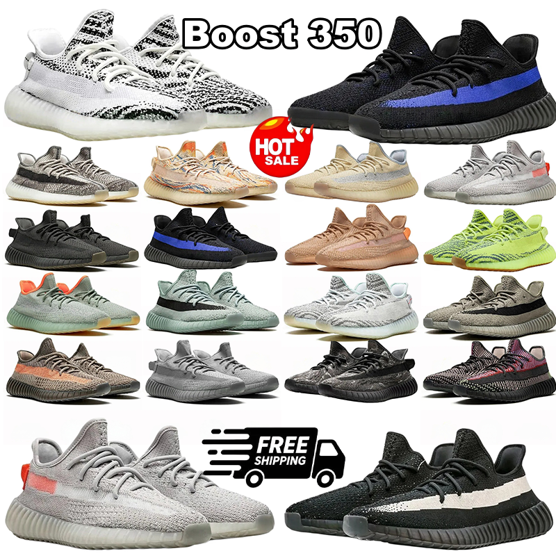 Designer 350 v2 boost Running Shoes Classic Mens Womens Sneakers Black Red Bred Green White Casual Sneaker for men women Outdoor Sports Trainers Siz