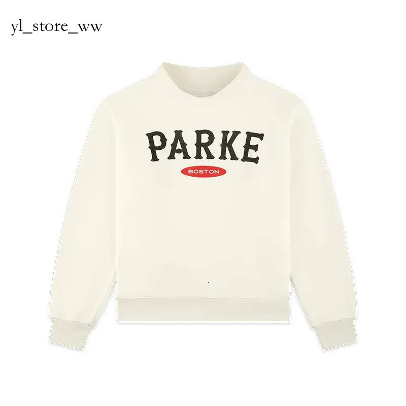 Parke Hoodie Designer Top Designer Cotton Casual Parker Hoodie Sweater Women New Tide Letter Print Loose Fashion High Quality Parkely Hooded f22