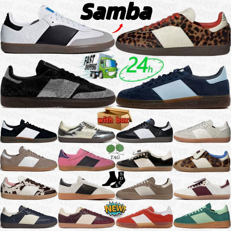 Chaussures de sport de designer Cloud White Core Black Preloved Red Leopard Gum Maroon Gold Metallic Silver Cream Sand Strata Strass Black Silver