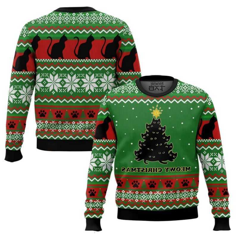 Ugly Christmas Christmas hoodie Merry Sweater For Men Women Retro Christmas Party Funny Round Neck Pullover Sweater Xmas Sweatshirt Clothes C2609151