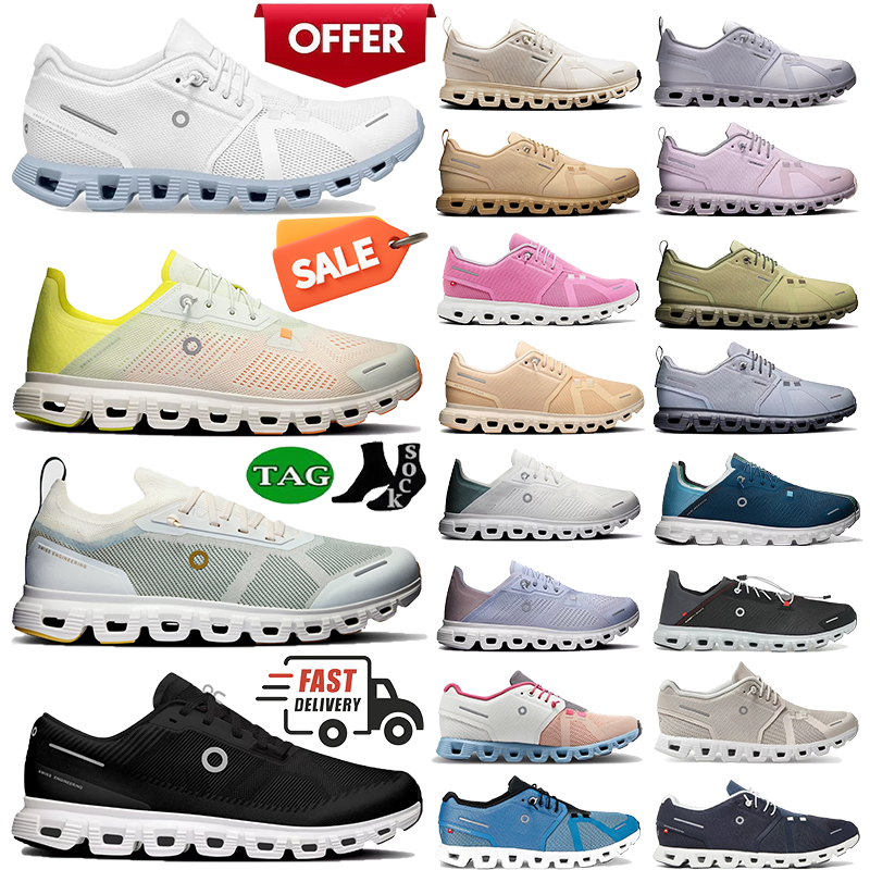 Running Shoes 5 6 Coast 0Nscloudds sneakers designer shoes black sports mens trainers all white Blue Midnight Ink Ice Breathable Outdoor Recreation
