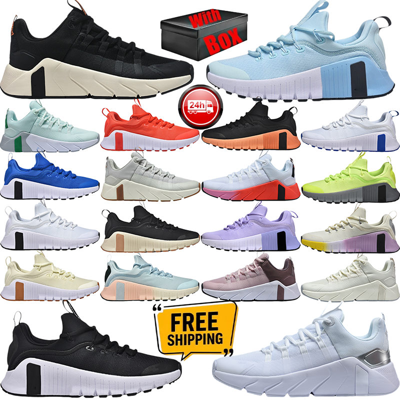 Designer Running shoes Metcon 6 7 Mens Womens Outdoor Sports shoes Triple white black red University Blue orange form pink grey blue mens trainers s