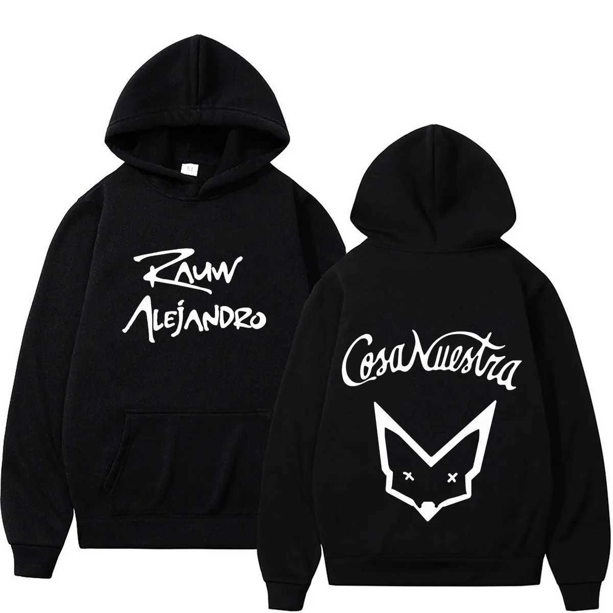 Rapper Rauw Alejandro Tour 2026 Print Hoodie Men Women Fashion Pullover Long Sves Casual Oversized Sweatshirts S260918JGTI