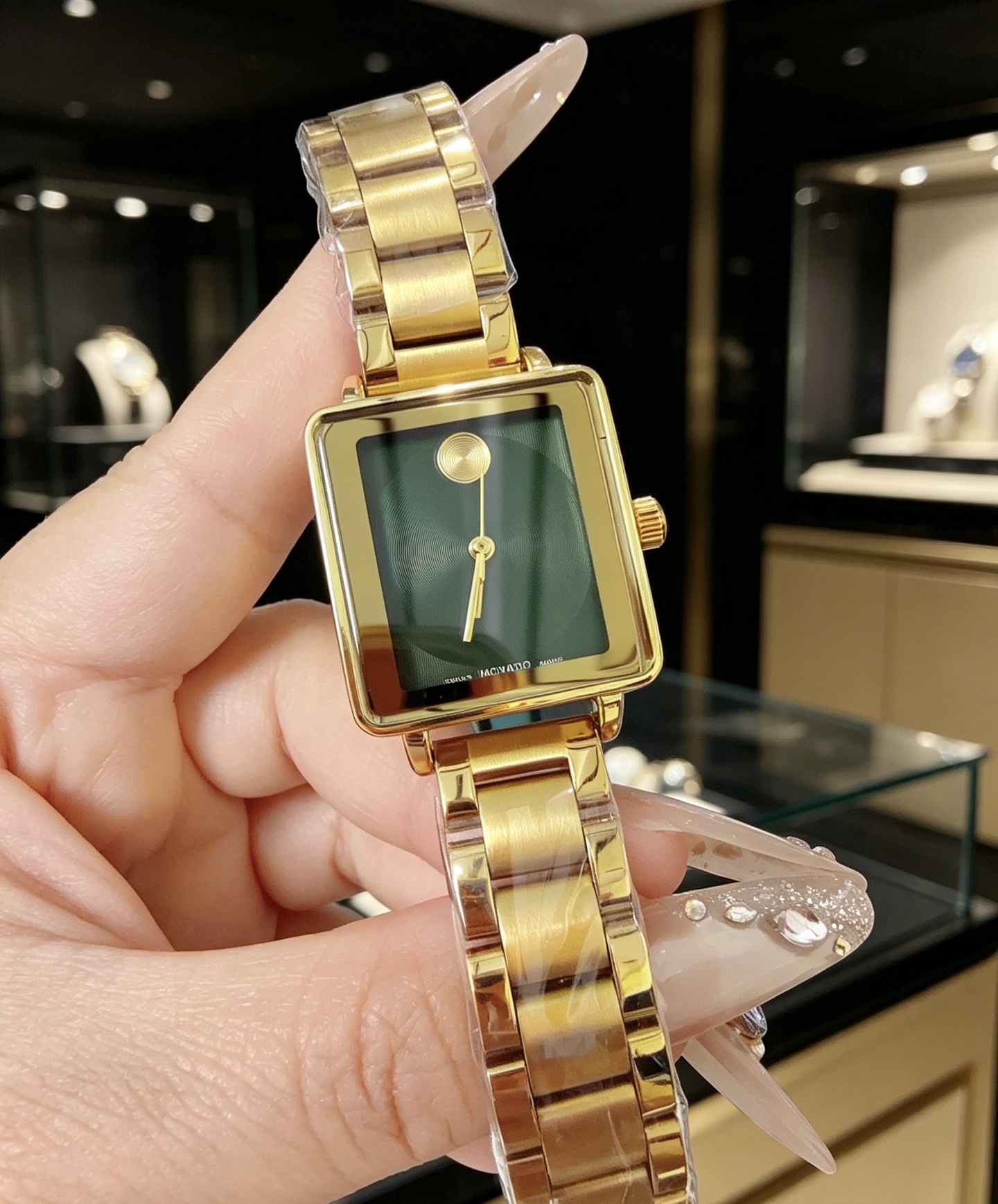 Luxury Womens MOVADOity Square Watch Designer Watches Quartz Movement Steel Bracelet Sapphire Glass Waterproof women Wristwatches #766