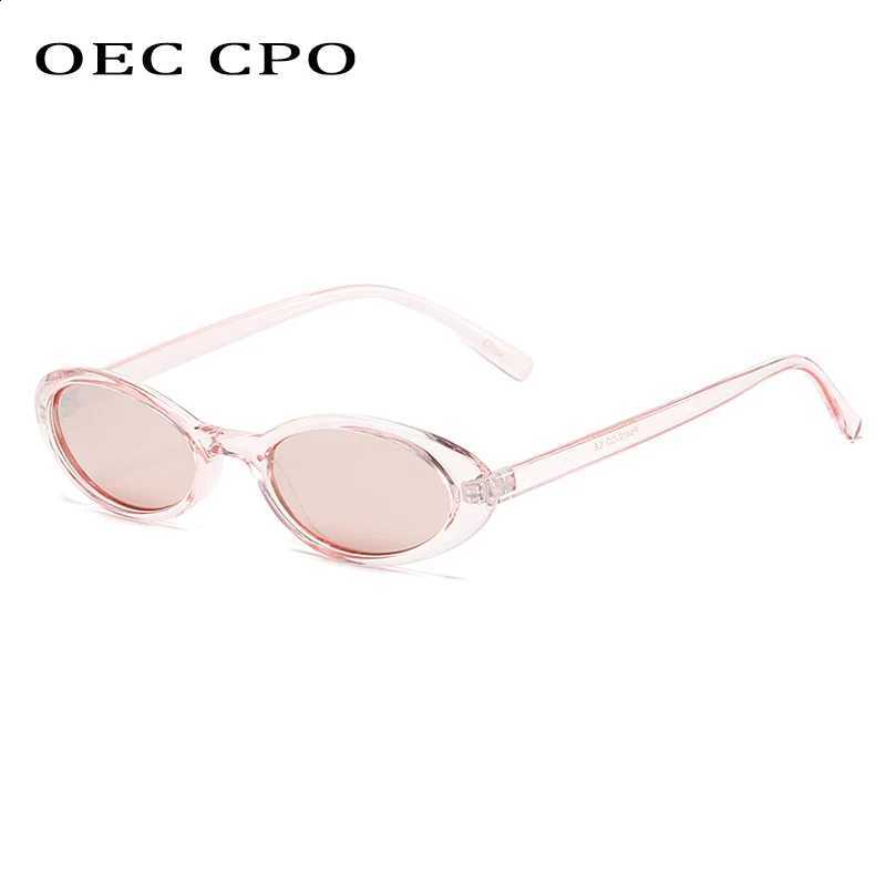 CPO Sexy Small Oval OEC Women's Sunglasses 2023 New Fashion Leopard Brown Hot Sun Glasses Female Retro Colorful Shade Eyeglass N260814