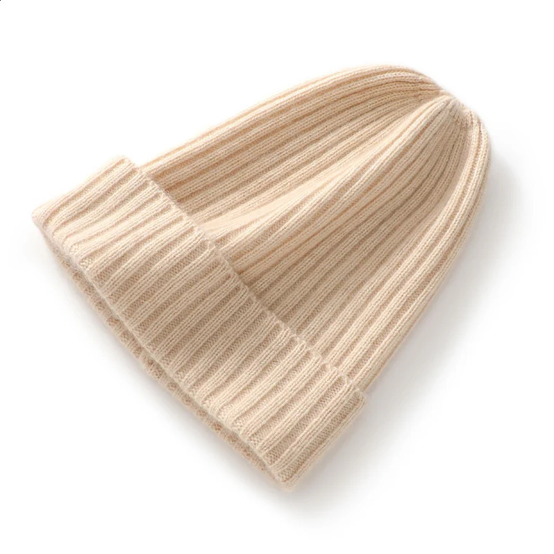 MERRILAMB Cashmere Cap Winter Beanie Hat Fashion Warm Winter Hats Women Casual Solid Adult Cashmere Knitted Hat Skullies Beanies 260917