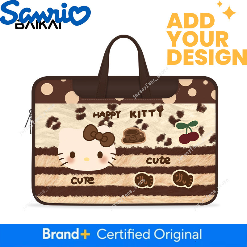 Bk Cute Hello Kitty New Cartoon Women Suitable for Apple MacBook Tablet Laptop Sleeve Bag 14inch Huawei Lenovo Honor 16 Storage Protective Case ce